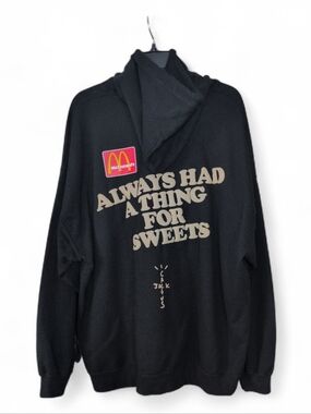 Travis Scott x McDonald's Apple Pie Hoodie in XL
